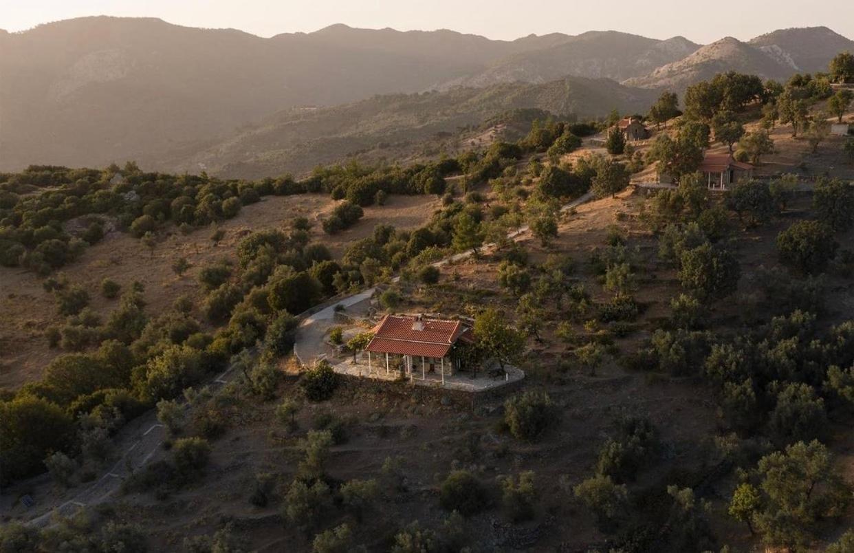 Toumba Eco Farm Guesthouses Plomari Екстериор снимка